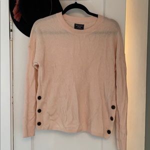 Abercrombie Side Button Sweater